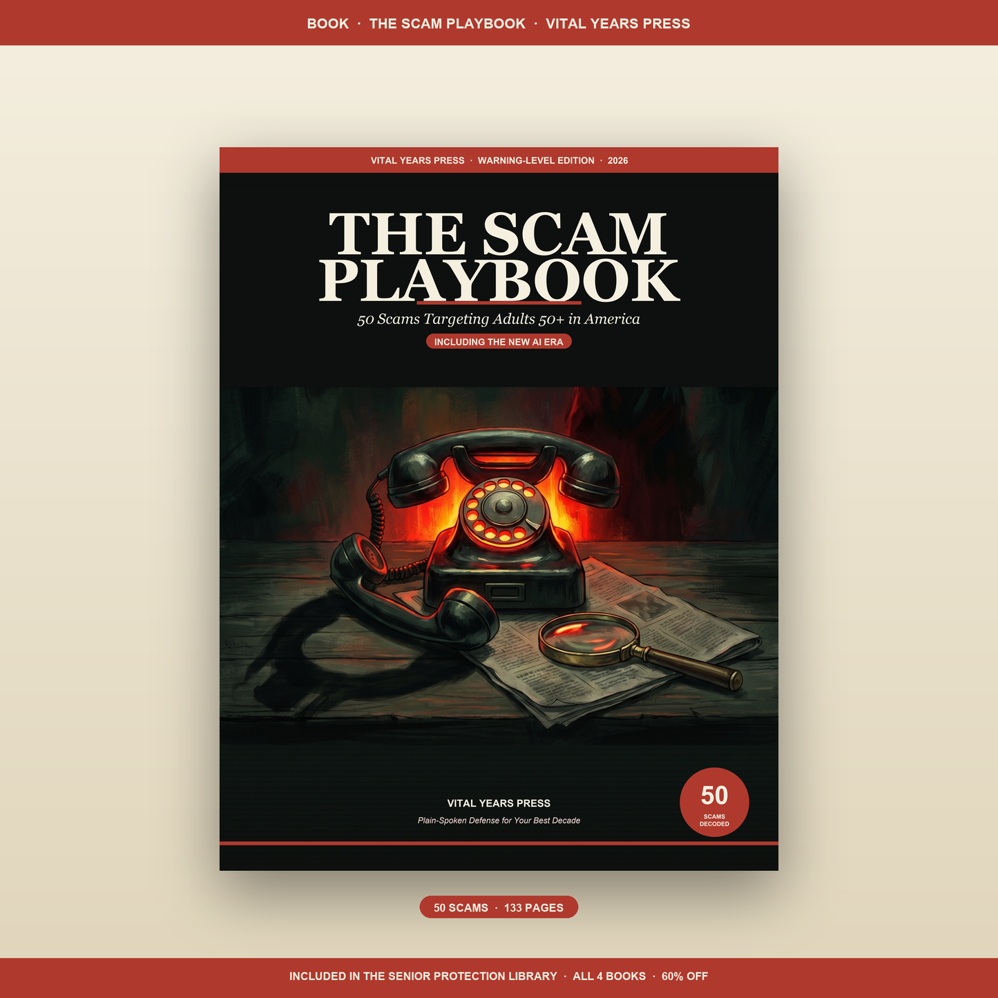 The Scam Playbook — 50 Scams Targeting Adults 50+ in America
