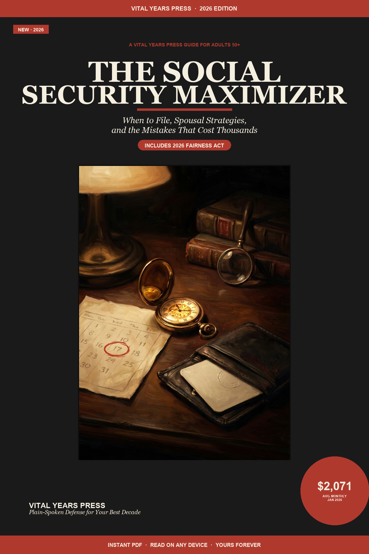The Social Security Maximizer 2026 Edition